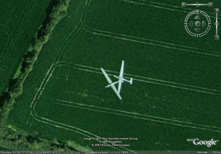 2 planeurs qui se croisent