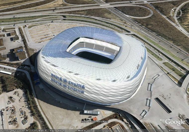 Allianz Arena 3D textur