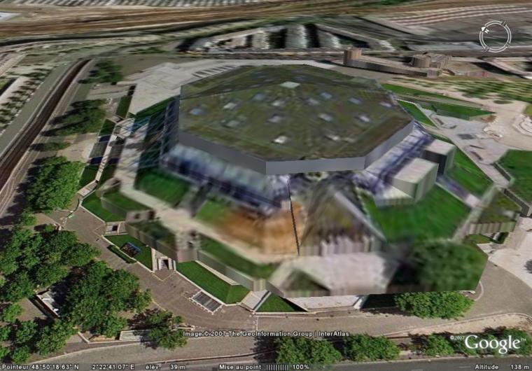 Bercy 3D textur