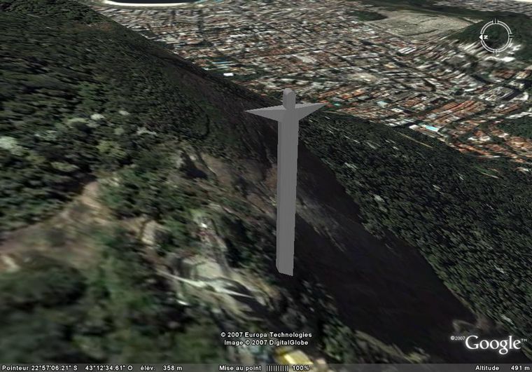Christ the Redeemer 3D textur