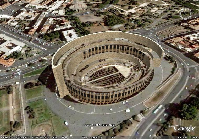Colise de Rome 3D textur