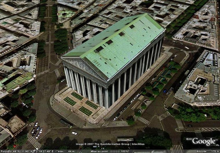Eglise de la Madeleine 3D textur