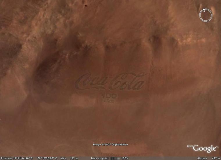 Logo Coca-Cola gant