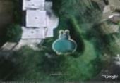 Piscine en forme de lapin