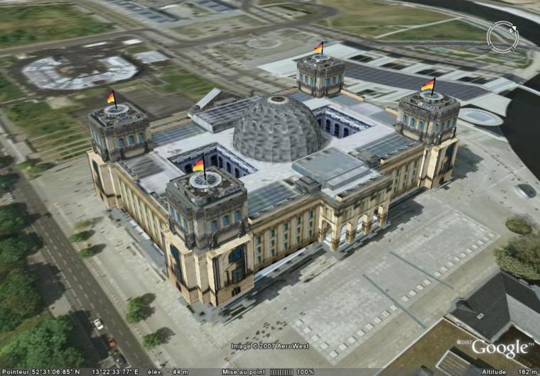 Palais du Reichstag 3D textur
