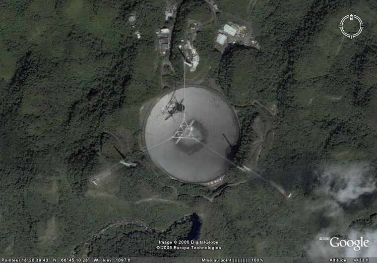 Radiotlescope d'Arecibo