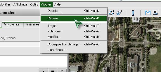 crer fichier .kmz google earth